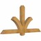 Ekena Millwork Redmond Rough Sawn Timber Gable Bracket, Western Red Cedar, 60"W x 30"H x 4"D x 4"F, 12/12 Pitch GBW060X30X0404RED00RWR - alternate 2